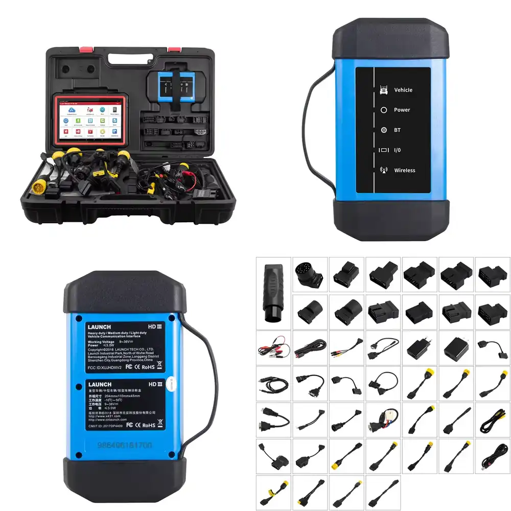 Heavy Equipment Diagnostic Tool - جهاز تشخيص X431 Pro3s عالي الدقة