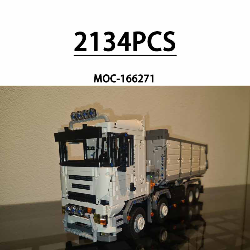 Dump Truck Heavy Equipment - MOC-166271 شاحنة قلابة المعدات الثقيلة مركبة