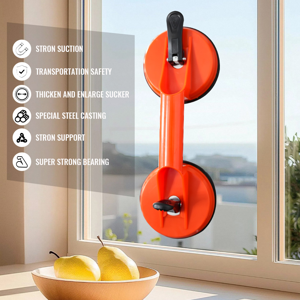 Vacuum Suction Cup Lifter - جديد الزجاج رفع شفط الكؤوس الثقيلة