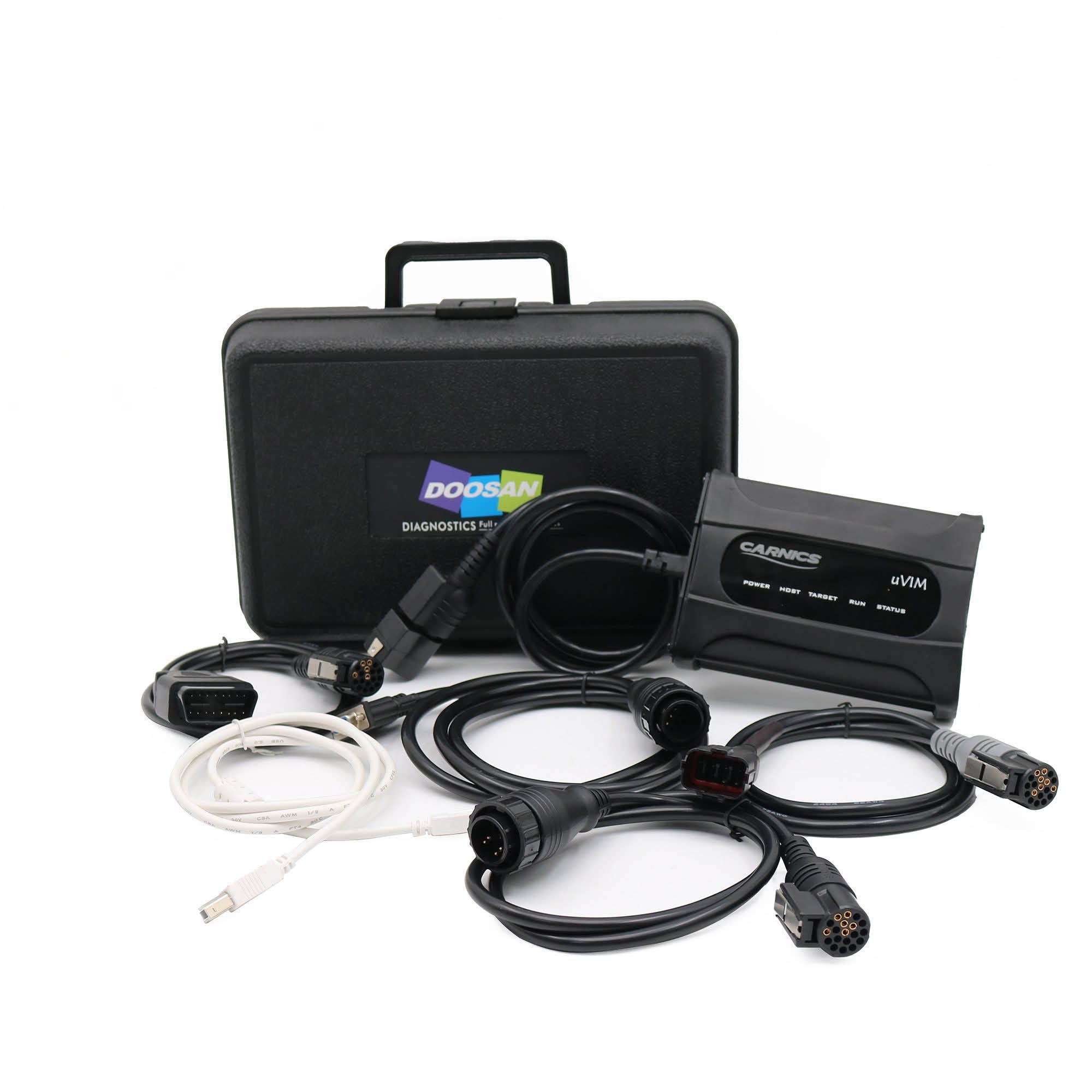 Heavy Equipment Diagnostic Tool - أداة تشخيصية لرافعة شوكية Doosan uvim