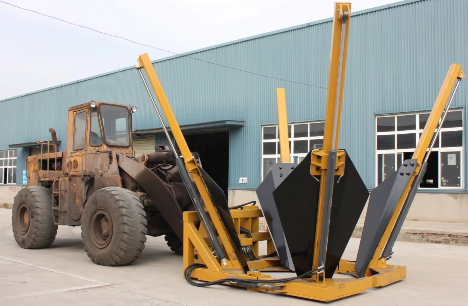 رافعة شجر متنقلة ذات عجلات للب - مراجعة Wheel Loader وسعره