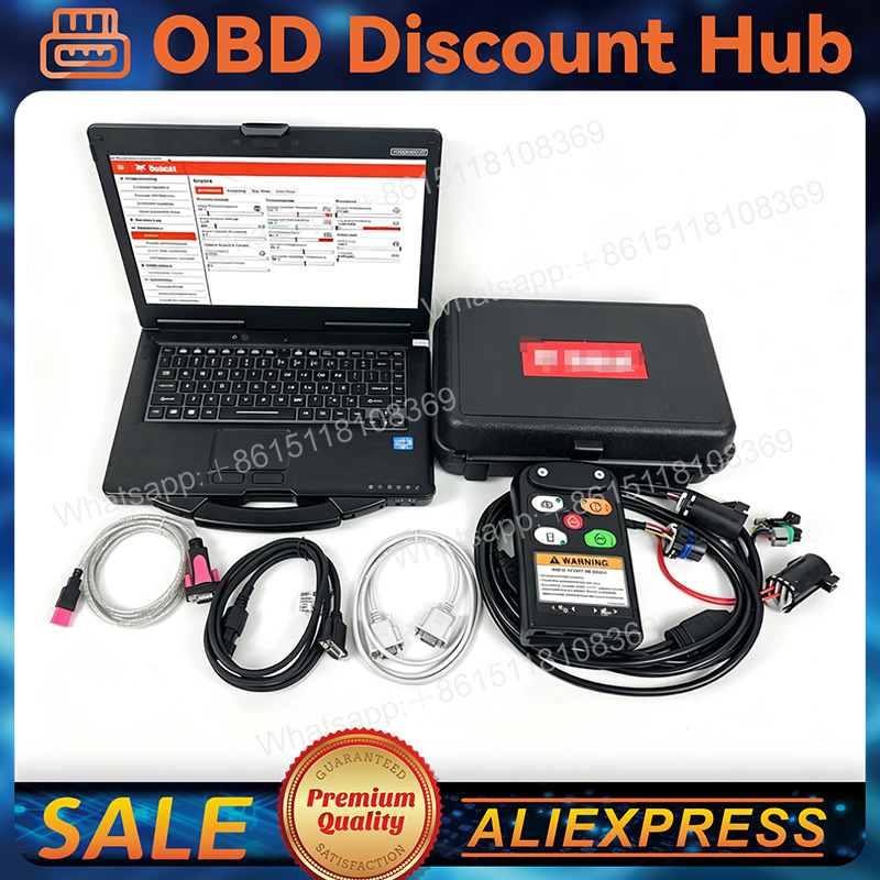 أداة تشخيص لشاحنات بوبكات ذات  - مراجعة Heavy Equipment Diagnostic Tool وسعره