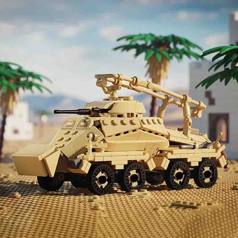 نموذج سيارة مدرعة ثقيلة من قطع - مراجعة Heavy Equipment Armor وسعره