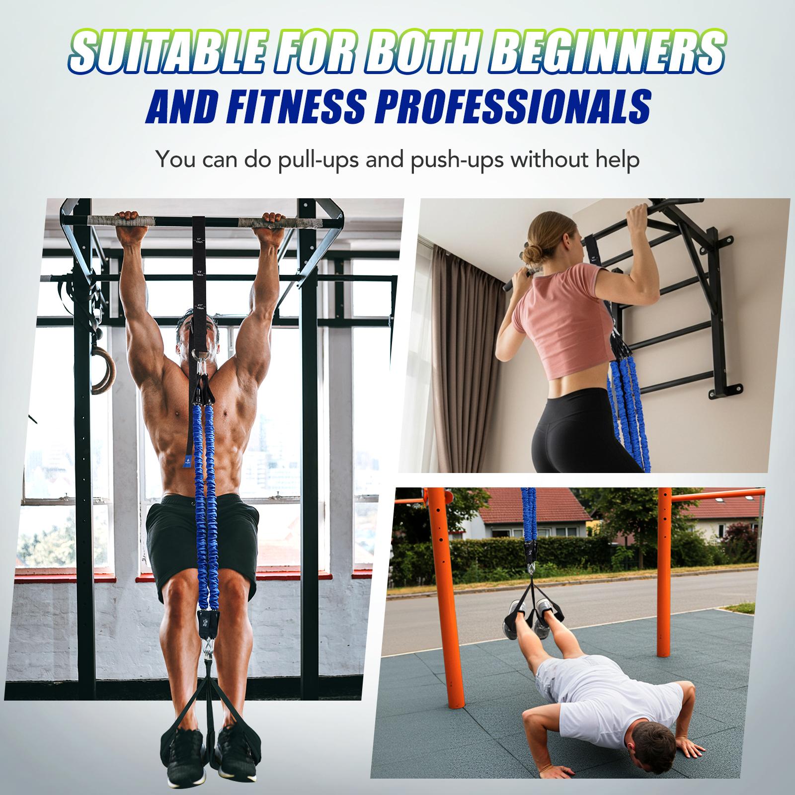 مجموعة أحزمة مقاومة قابلة للتع - مراجعة Heavy Equipment Gym وسعره