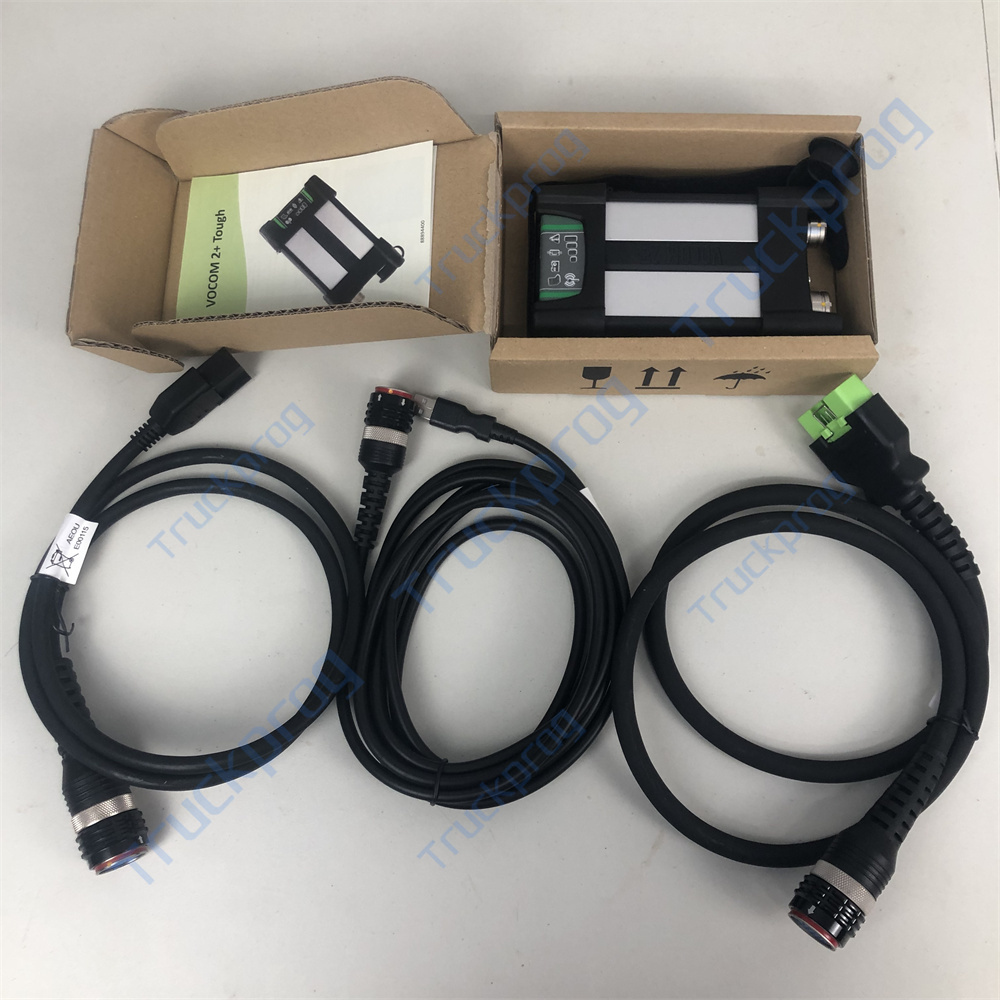 VOCOM 2 + محول أصلي متين أصلي  - مراجعة Heavy Equipment Diagnostic Tool وسعره