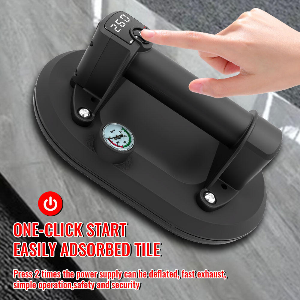 رافعة كهربائية محمولة ذكية للا - مراجعة Vacuum Suction Cup Lifter وسعره