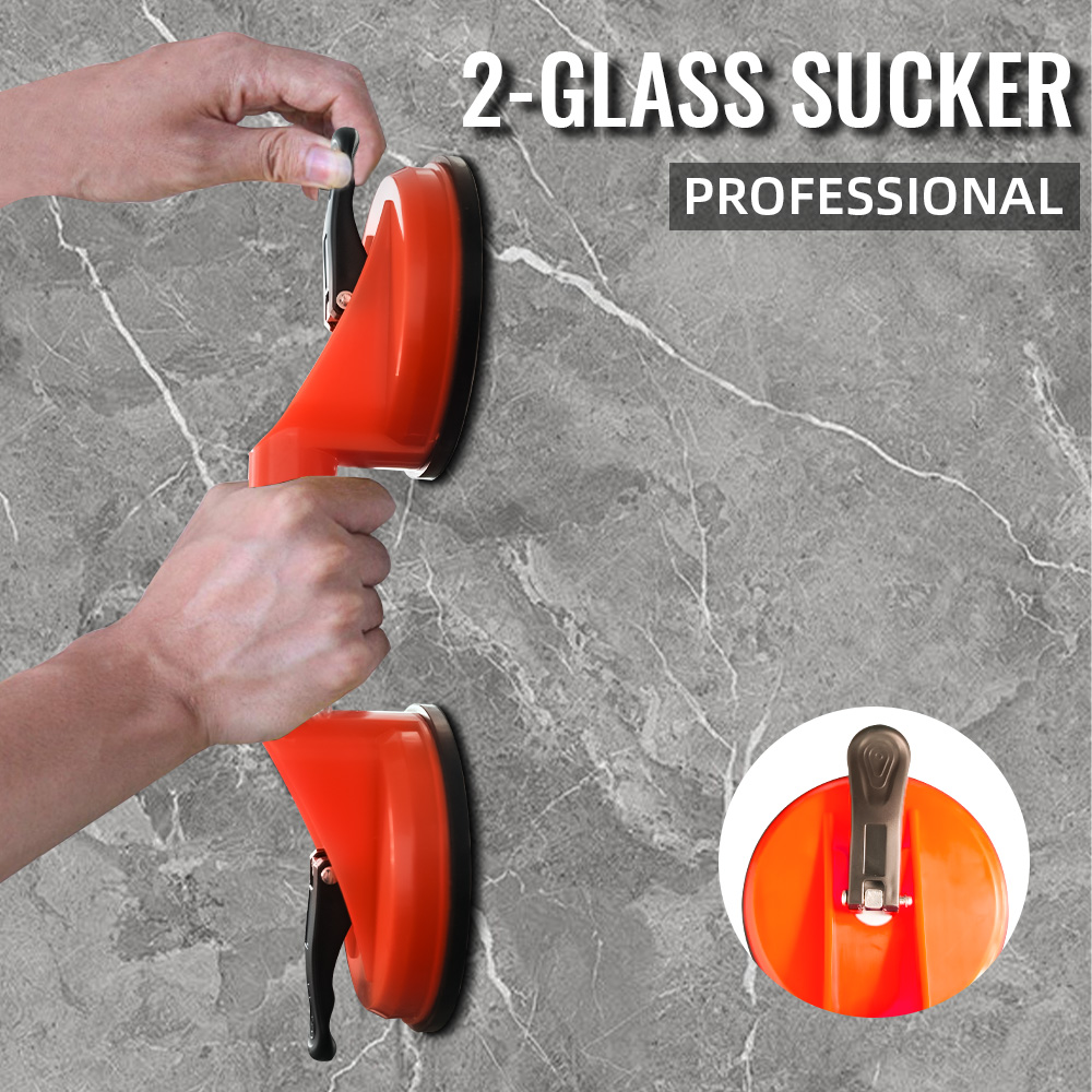 جديد الزجاج رفع شفط الكؤوس الث - مراجعة Vacuum Suction Cup Lifter وسعره