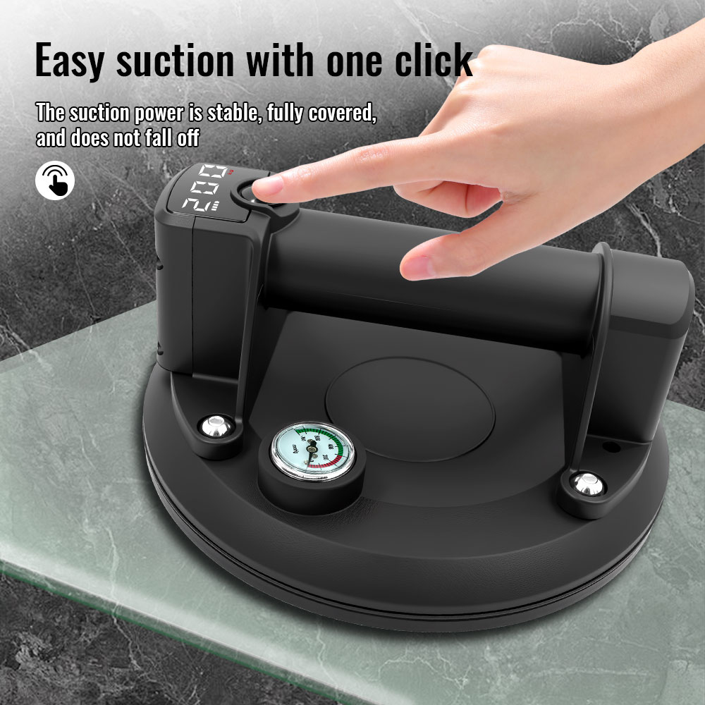 كوب شفط كهربائي ذكي مطور للاست - مراجعة Vacuum Suction Cup Lifter وسعره
