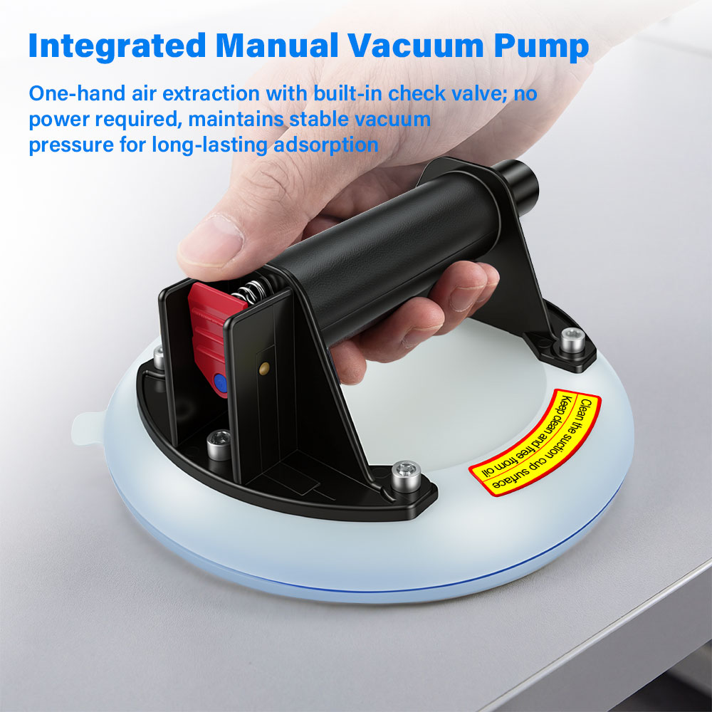 كوب شفط فراغي بقدرة حمل 220 كج - مراجعة Vacuum Suction Cup Lifter وسعره