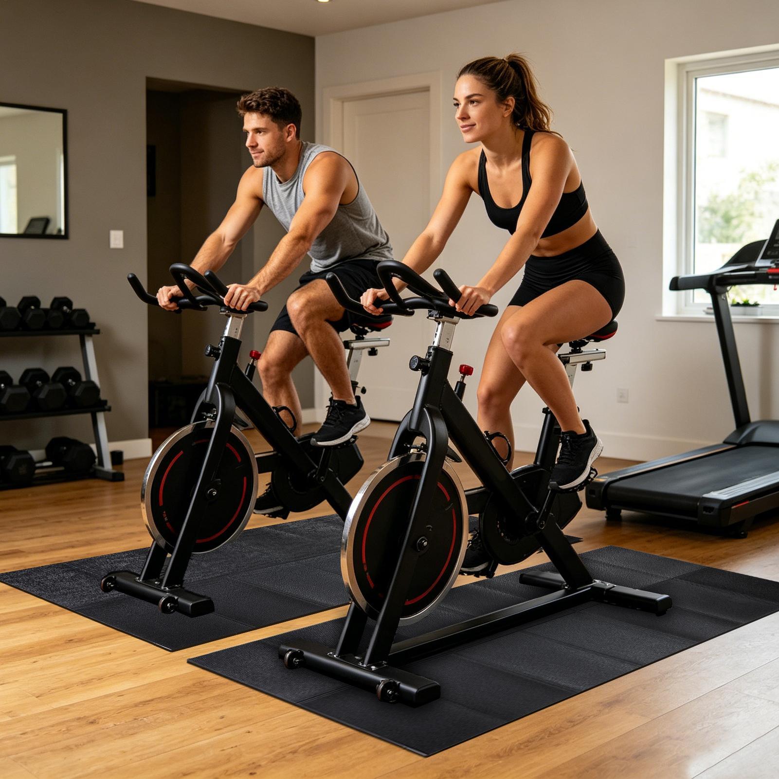 بساط تحت جهاز المشي الكهربائي، - مراجعة Heavy Equipment Gym وسعره